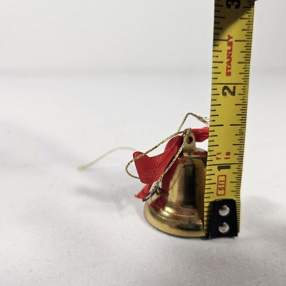 Lot Vintage 11 Christmas Ornaments 1970s 1980s Bells. Peaceful Sound - Picture 5 of 6